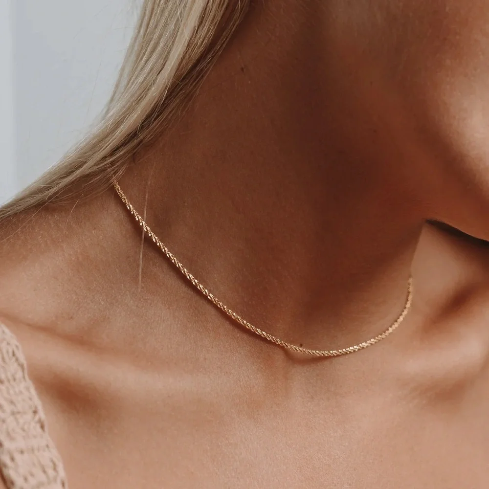 Atolea - “Piana" Necklace - 18k Gold New with Dust Bag - Picture 3 of 6